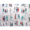 Image 2 : 10 M of New 100% Cotton Fabric - 44" Wide
