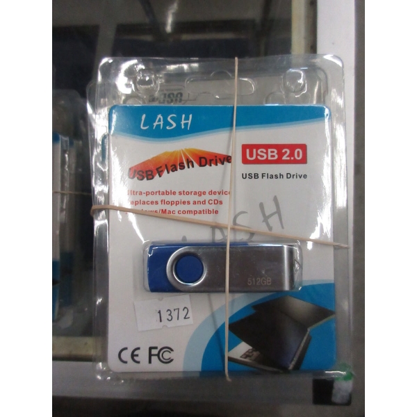 10 New 512 GB USB 2.0 Flash Drives