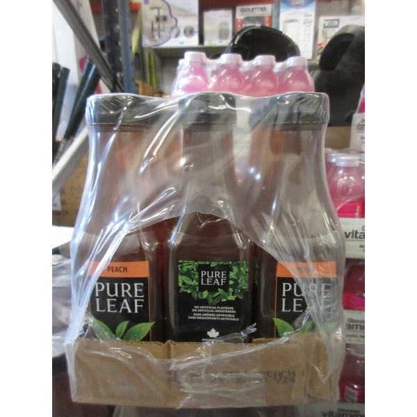 5 Flats of Pure Leaf Peach Flavour Iced Tea