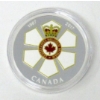 Image 2 : 2017 .9999 Silver 1 Oz 50th Anniversary Order of Canada Coin 