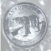 Image 1 : 1/2 Oz .9999 Silver 2019 Canada Polar Bear Coin 