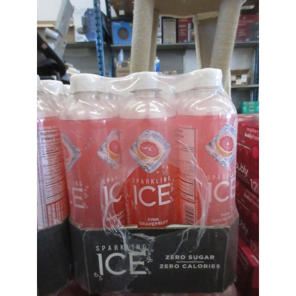 6 Cases of Sparkling Ice Zero Sugar Beverage