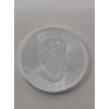 Image 2 : 1 Oz .9999 Silver 2019 Canada Maple Leaf Coin 