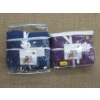 Image 1 : New - 1 Navy & 1 Purple Full/Double Sheet Set