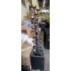 Image 1 : Metal Cascading Water Feature - 14" x 14" x 65" tall