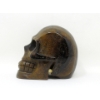 Image 2 : 2335 Carat 3D Artist Hand Carved Tigers Eye Gemstone Skull   