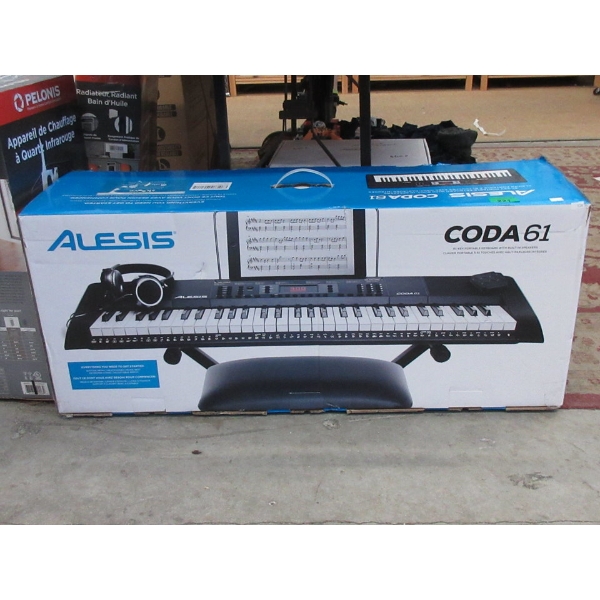 Alesis Coda61 Portable Keyboard - Built in Speakers