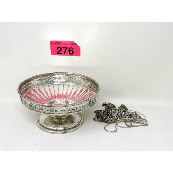 127 Grams of Sterling Silver Dish & Scrap .925 Silver