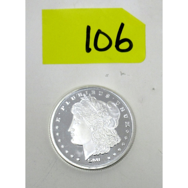 1 Oz .999 Silver "E.Pluribus.Unum" Round 