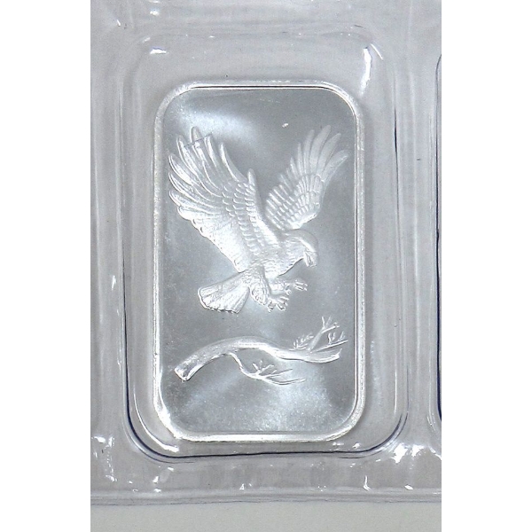 1 Oz .999 Silver Eagle SilverTowne Mint Bar 