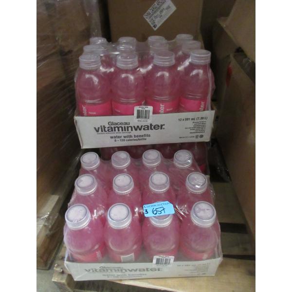 3 Cases of Glaceau Flavoured Vitamin Water