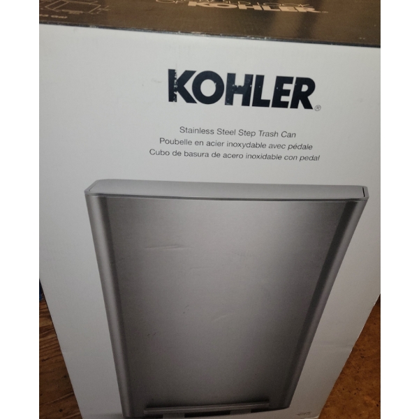 Kohler Step Trash Can - Customer Return 