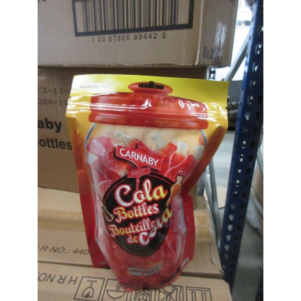 2 Cases of Carnaby  Cola Bottle  Gummies