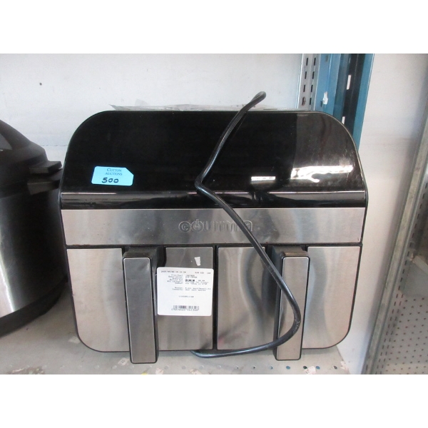 Gourmia 2 Drawer Air Fryer 