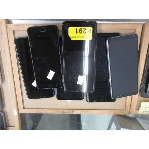 6 Assorted Android Cellphones - Preowned