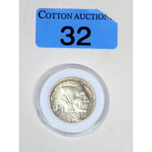1/2 Oz .999 Silver Indigenous/Buffalo Round 