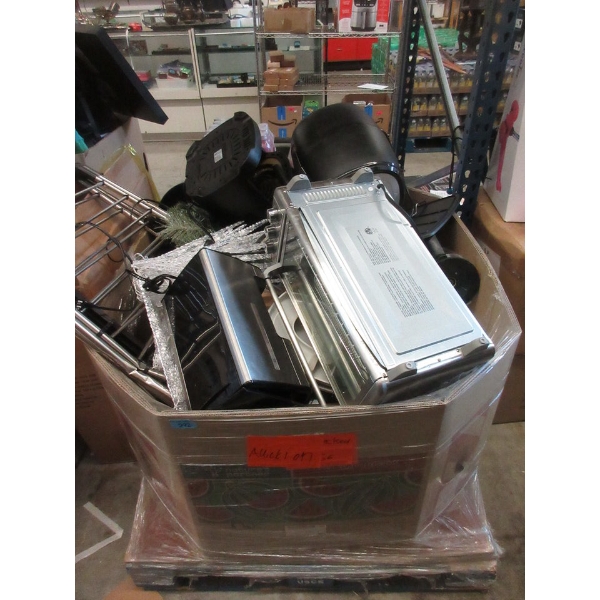 Skid of Assorted Customer Return Goods - As is. 