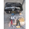 Image 1 : 4+ Piece Lot of Tool Box, Saw Blades and Trowels