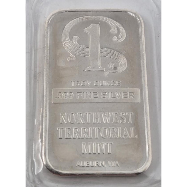 1 Oz .999 Silver NWTM Bar 