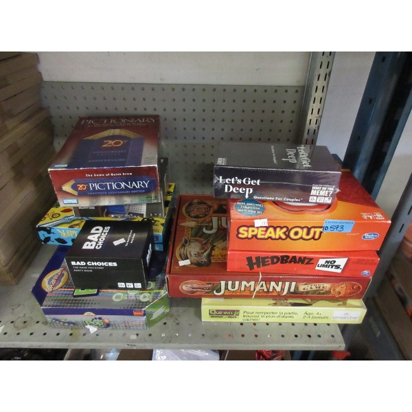 10 Assorted New & Customer Return Games