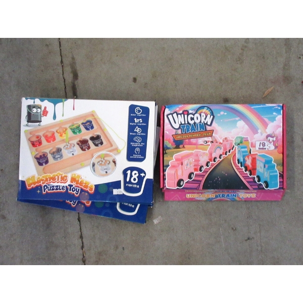 4 New Magnetic Puzzles & 2 New Unicorn Trains