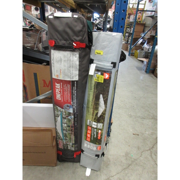 1 Coleman & 1 Ozark Trail Canopy in Bag