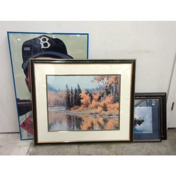 6 Assorted Art Works and Memorabilia Prints