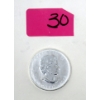 Image 1 : 1 Oz .9999 Silver 2012 Maple Leaf Coin 
