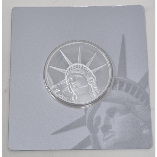 1.5 Oz 2017 Liberty .999 Silver Certified Round 