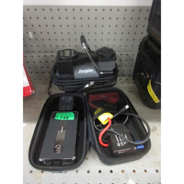 Battery Pack Booster & 12 V Inflator