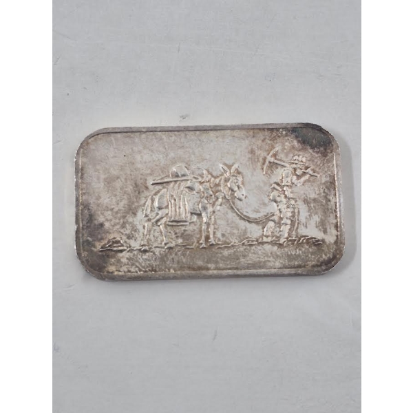 1 Oz .999 Silver SilverTowne Miner/Mule Bar 