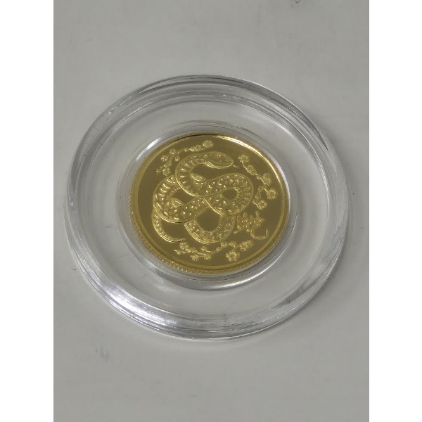 1/10 Oz .9999 Fine Gold TD Round 