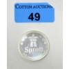 Image 1 : 1 Oz .999 Silver SPROTT Round 