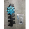 Image 2 : 21 New 24" Blue Snowflake Snow Gauges