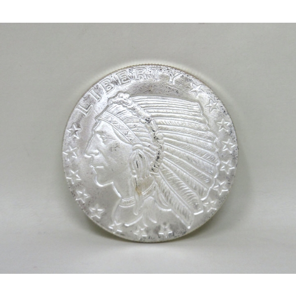 1 Oz .999 Silver Liberty/Eagle Round 