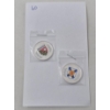 Image 1 : 2 x .9999 Silver Canadian Heraldic Emblems of Canada Coins
