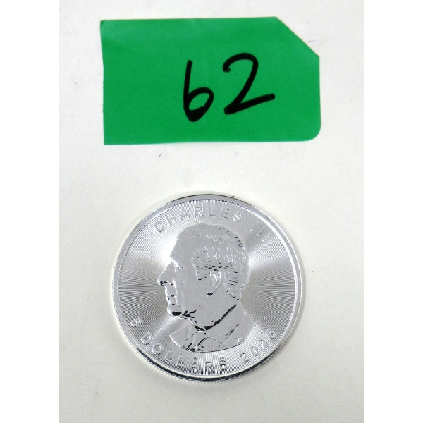 EARLY RELEASE First Mint 1 Oz .9999 Silver 2025 Maple Leaf Coin 
