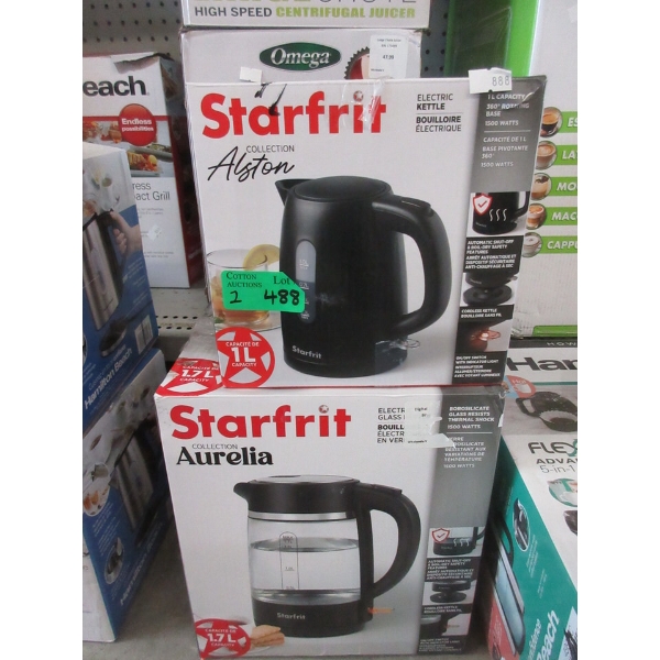 Starfrit "Alston" & "Aurelia" Cordless Electric Kettle