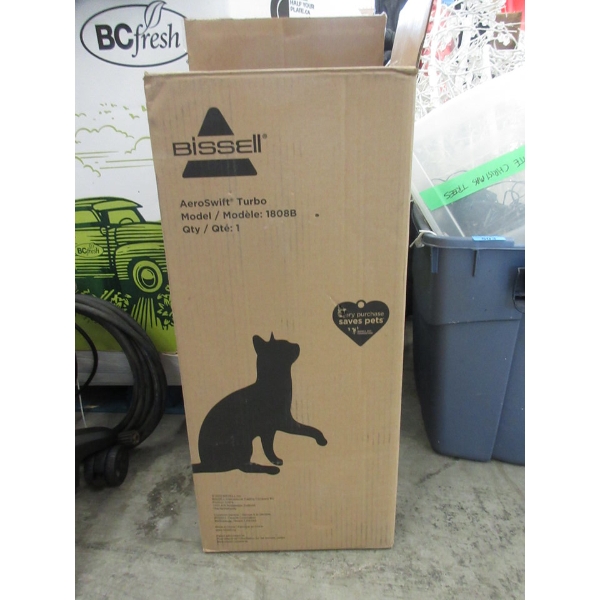 Bissell AeroSwift Turbo Upright Vacuum in Box