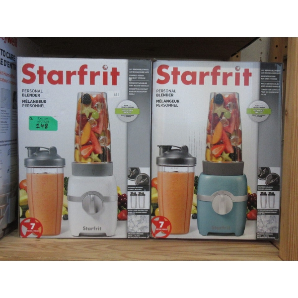 2 Starfrit Personal Blenders - Extra Large Cup