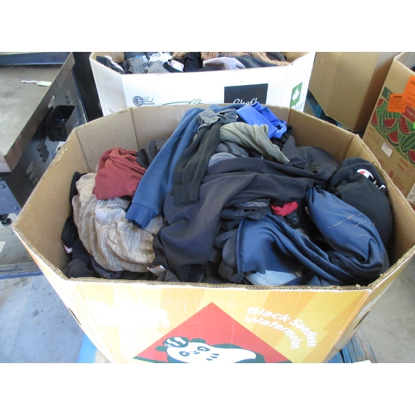 Skid of Overstock & Customer Return Clothing - As Is