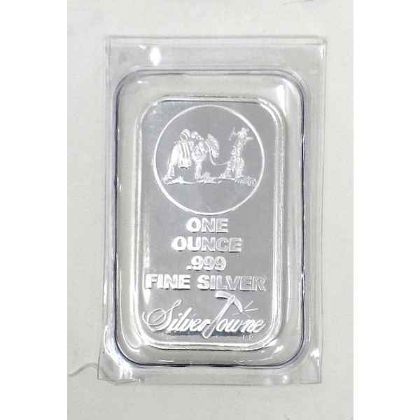 1 Oz .999 Silver SilverTowne Miner/Mule Bar 