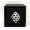Image 1 : 1.08 CTW Sapphire & Diamond Cluster Ring 
