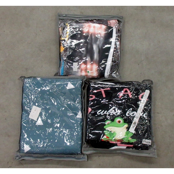 3 Assorted Twin Size Duvet Cover Sets