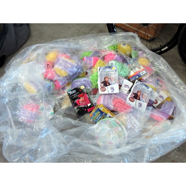 Huge Bag of New Easter Grass, Paper Plates & More
