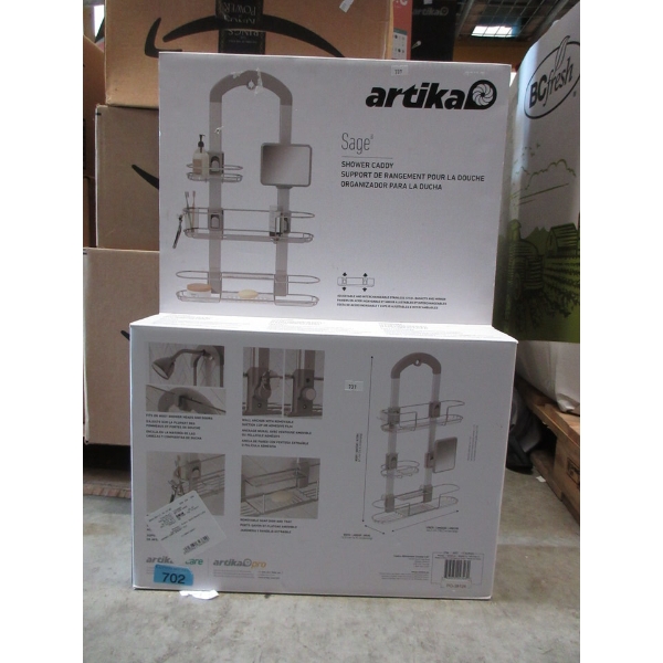 Artika "Sage" Shower Caddy in Box