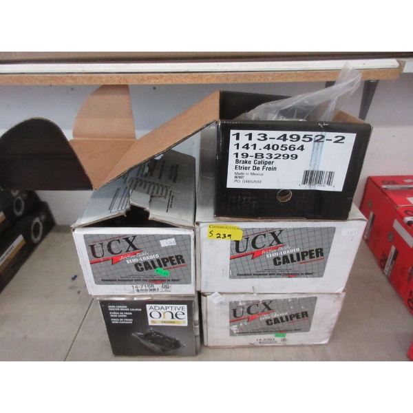 5 New Sets of UCX & Adaptive One Brake Calipers