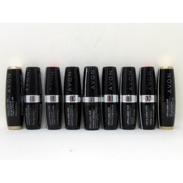 9 New Avon Ultra Colour Rich Lipstick