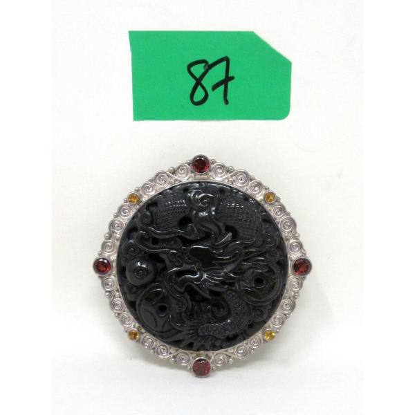 Large .925 Silver Sajen Balinese Pendant/Brooch