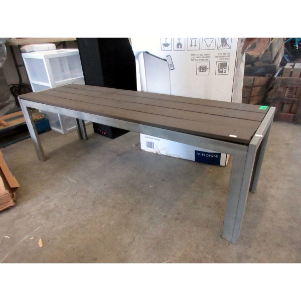 52" Metal Garden Bench - Preowned - As Is